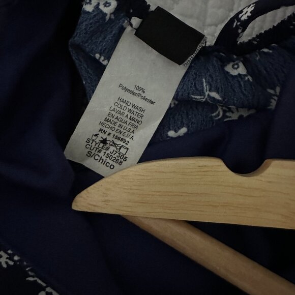 Windsor navy and white Romper, Size small - Picture 6 of 6